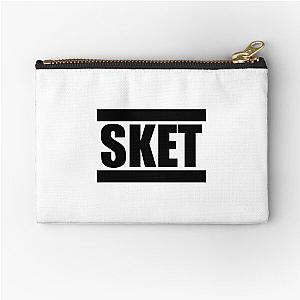 SKET Dance - SKET Acronym (Black) Zipper Pouch