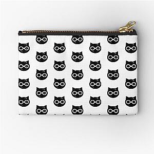 SKET Dance - SKET Dan Symbol (Black) Distressed Zipper Pouch