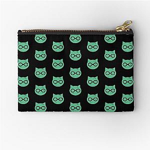 SKET Dance - SKET Dan Symbol (Green) Distressed Zipper Pouch