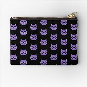 SKET Dance - SKET Dan Symbol (Purple) Distressed Zipper Pouch