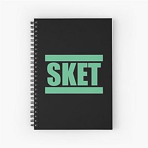 SKET Dance - SKET Acronym (Green) Spiral Notebook