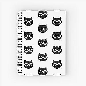 SKET Dance - SKET Dan Symbol (Black) Distressed Spiral Notebook