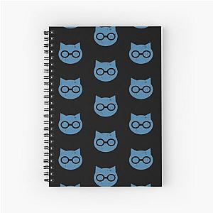 SKET Dance - SKET Dan Symbol (Blue) Distressed Spiral Notebook