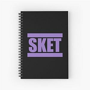 SKET Dance - SKET Acronym (Purple) Spiral Notebook