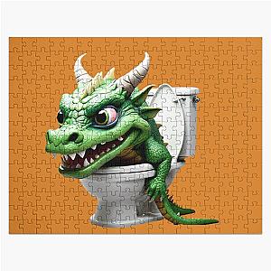 Skibidi Dragon Jigsaw Puzzle