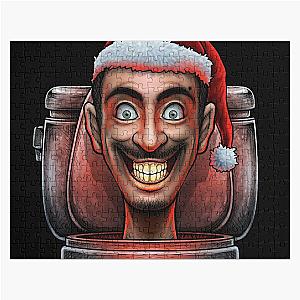 Merry Christmas Skibidi Jigsaw Puzzle