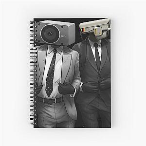 Skibidi Toilet - Speakerman Spiral Notebook