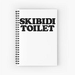 Skibidi Toilet Funny Gear Spiral Notebook