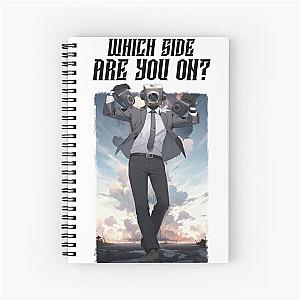 Skibidi T-Shirt Spiral Notebook
