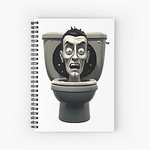 Skibidi Spiral Notebook