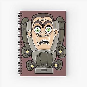 Skibidi Cute Design Spiral Notebook