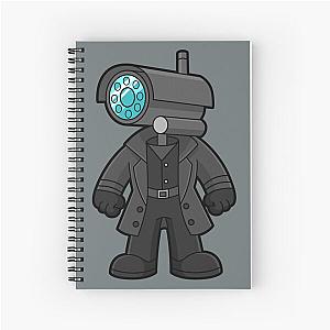 Skibidi Camera Cute Design Spiral Notebook