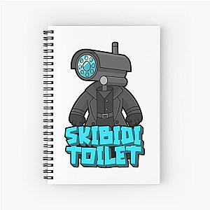 Skibidi Toilet Camera Woman Cute Design Spiral Notebook