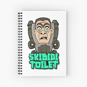 Skibidi Cute Design Spiral Notebook