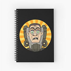 Skibidi Design Spiral Notebook