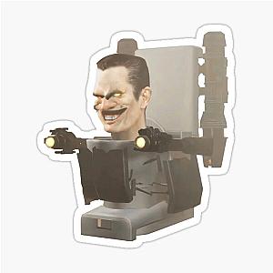 G-Man Skibidi Toilet Merchandise Sticker