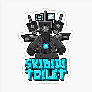 Skibidi Toilet Titan Cameraman Cute Funny Design Sticker