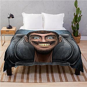 Skibidi Throw Blanket