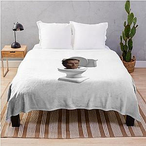 Sigma Skibidi Throw Blanket