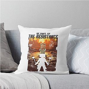 Eye-Popping Skibidi Toilet Animation for Enthusiasts Throw Pillow