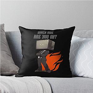 Eye-Popping Skibidi Toilet Animation Tee for Enthusiasts Throw Pillow