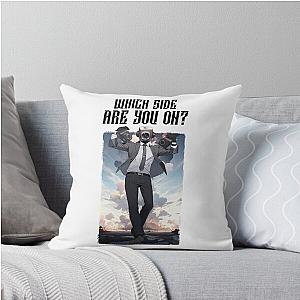 Skibidi T-Shirt Pillow