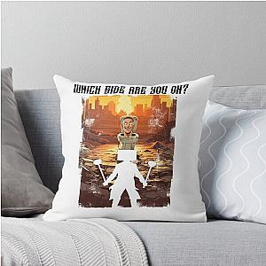 Eye Popping Skibidi Toilet Animation Tee for Enthusiasts Throw Pillow