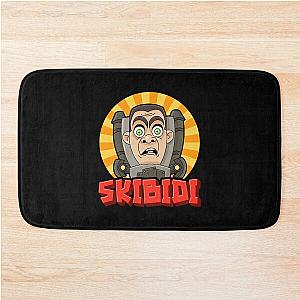 Skibidi Cute Funny Design Bathroom Mat