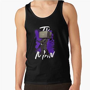 Skibidi TV man Tank Top