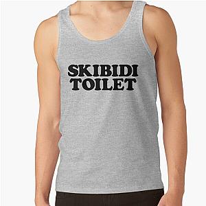Skibidi Skibidi Toilet Meme Funny Gear Tank Top