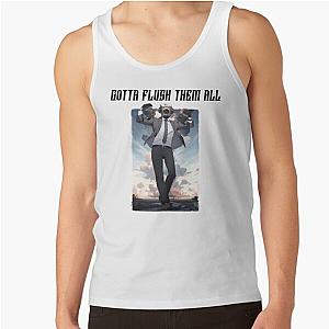 Eye-Popping Skibidi Toilet Animation Tee for Enthusiasts Tank Top