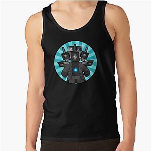 Skibidi Toilet Cute Design Funny Tank Top