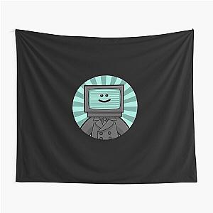 Skibidi Toilet Cute Design Tapestry