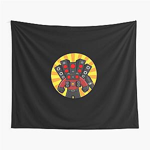 Skibidi Cute Funny Design Tapestry