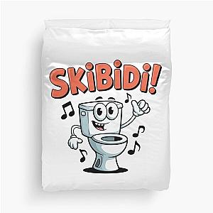 Skibidi Toilet Dance - Funny Cartoon Duvet Cover