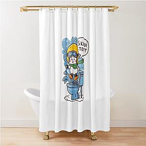 Skibidi Toilet Shower Curtain