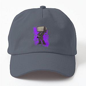 Tv man skibidi Dad Hat