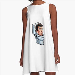 Skibidi A Line Dress