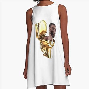 Skibidi A-Line Dress
