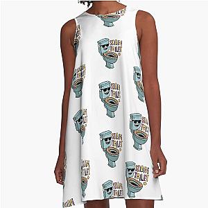 Skibidi Cool Style A-Line Dress