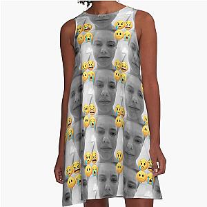 Benji when nobody watches Skibidi toilet with him A-Line Dress