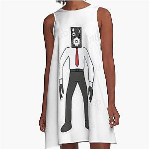 Large Skibidi A-Line Dress