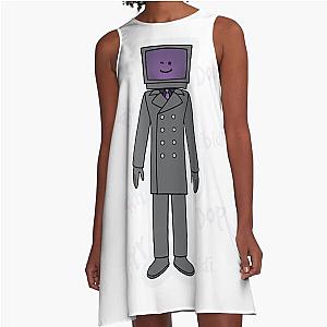 TV Man - Skibidi A-Line Dress