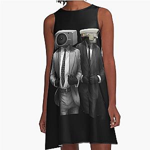 Skibidi Toilet - Speakerman A-Line Dress