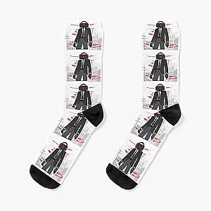 SPEAKER MAN Skibidi Toilet Socks