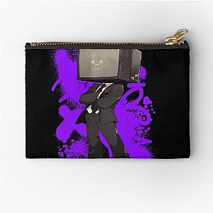 TV Skibidi Zipper Pouch