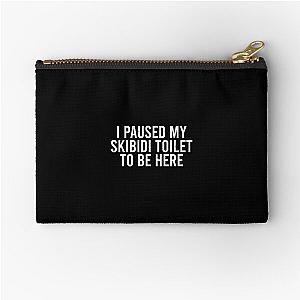 I Paused My Camera Zipper Pouch