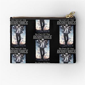 Eye-Popping Skibidi Toilet Animation Tee for Enthusiasts Zipper Pouch