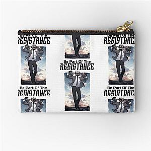 Eye-Popping Skibidi Animation Tee for Enthusiasts! Zipper Pouch