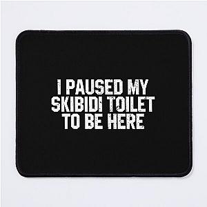 I Paused My Ski Mouse Pad